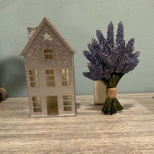 Cozy home & lavender bushel wallflower set